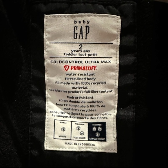 Baby GAP Toddler (Girls) ColdControl Ultra Max Long Puffer Jacket - Size 2T - Picture 7 of 9